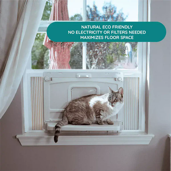 Forget harmful ammonia odors and impossible cleaning hassles with "Traditional" and "Auto Self Cleaning”   litter boxes,  VistaLoo provides a mess-free cleanup without urine leaks or smeared feces