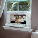 VistaLoo Window Catio & Litter Box – Odor-Free, Space-Saving Cat Perch for All-Season Comfort